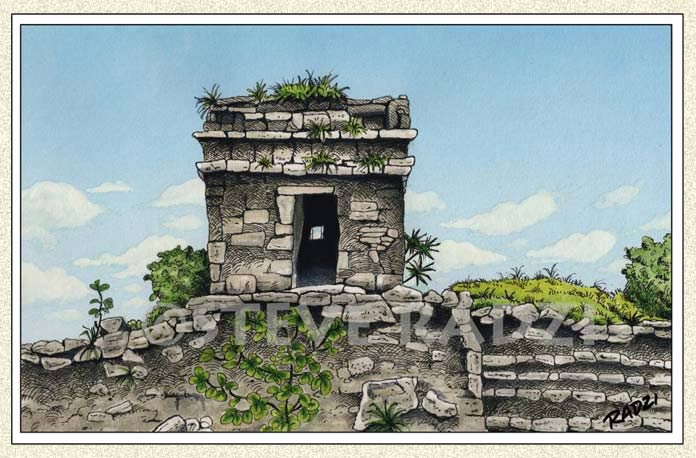 Maya illustration by Steve Radzi
