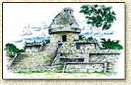 greeting cards of the Observatory in Chichen