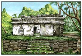 Maya illustration by Steve Radzi