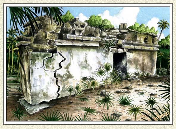 Maya illustration by Steve Radzi