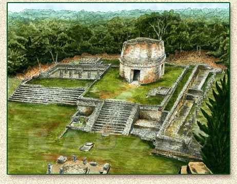 Mayan illustration by Steve Radzi