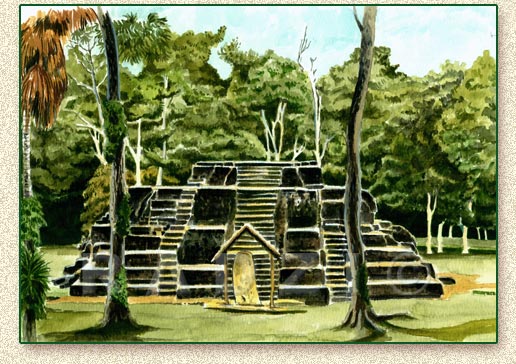 Mayan illustration by Steve Radzi