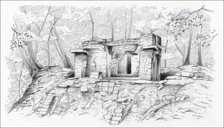 Holmul building B by Steve Radzi