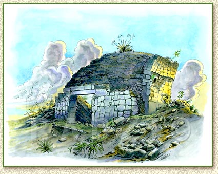 Mayan illustration by Steve Radzi